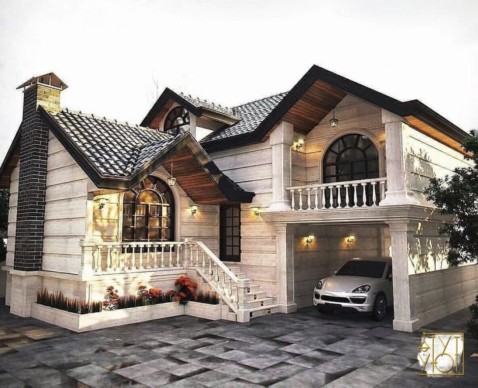 Дом в Кавказском стиле