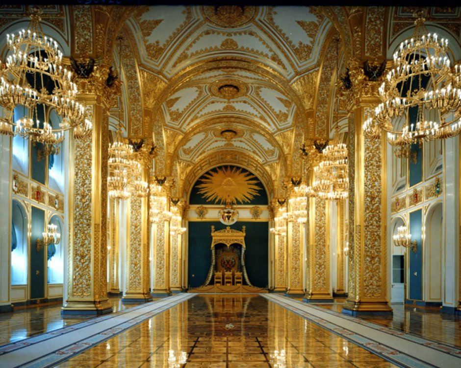 Большой Кремлёвский дворец Московский Кремль (132 фото)