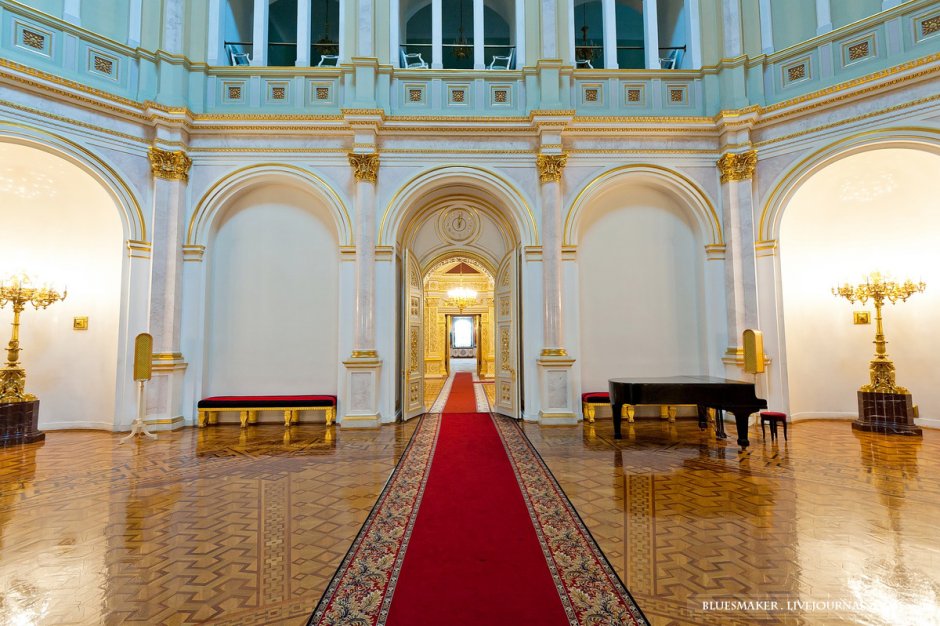 Большой Кремлёвский дворец Московский Кремль Георгиевский зал