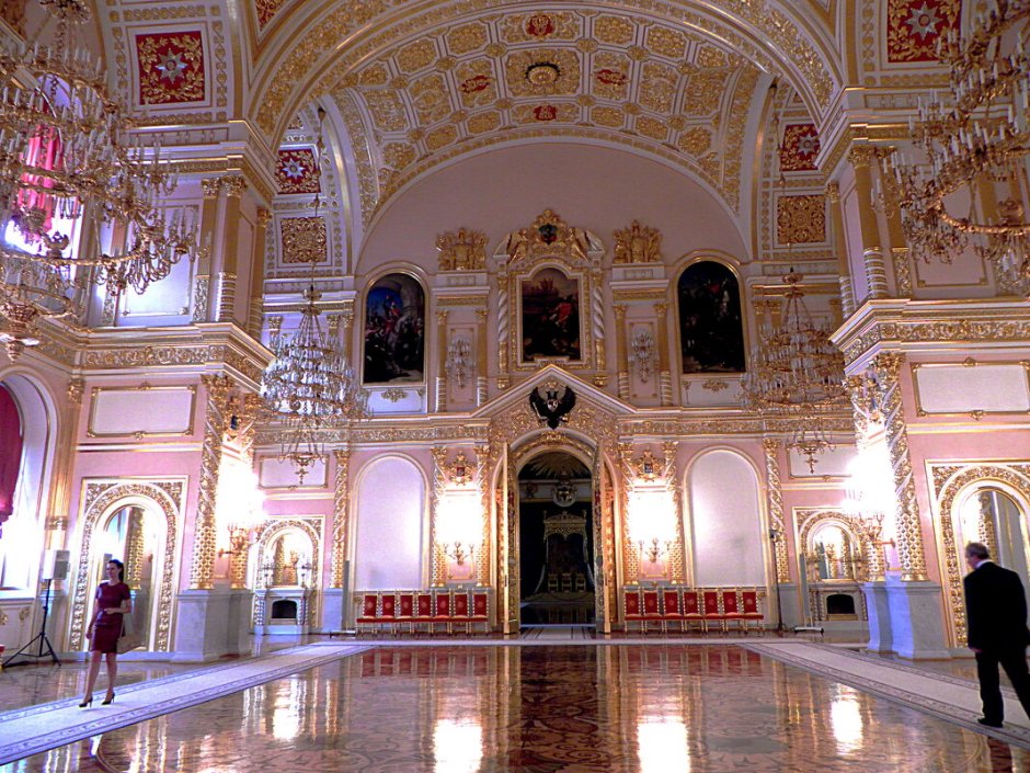 Александровский зал кремлевского дворца
