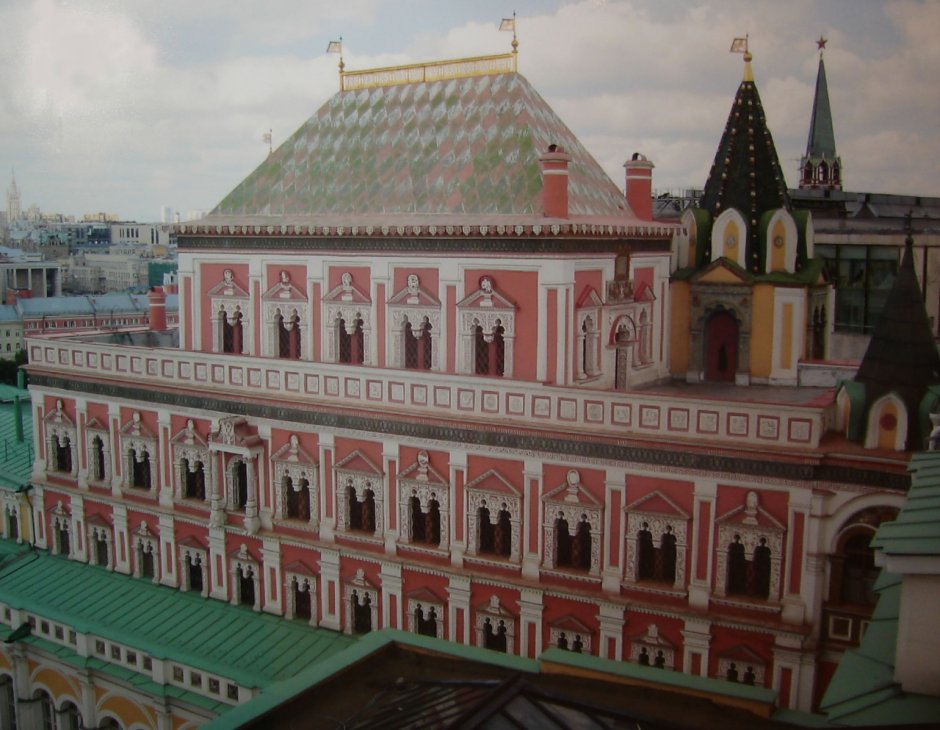 Теремной дворец в Кремле 17 век