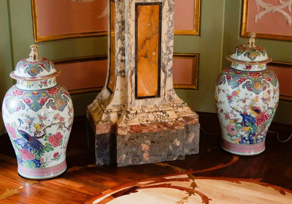 Китайские вазы дворец в Ораниенбауме
