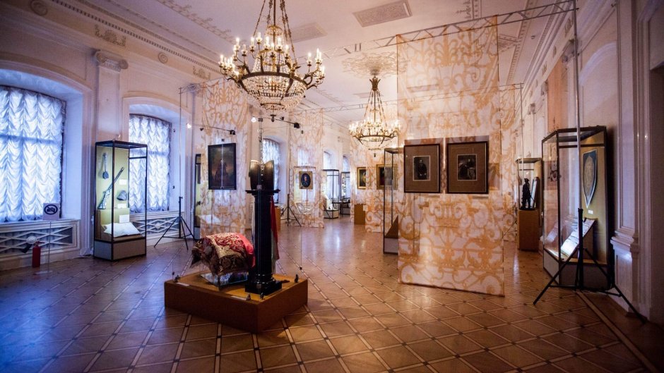 Лепная гостиная Шереметьевского дворца