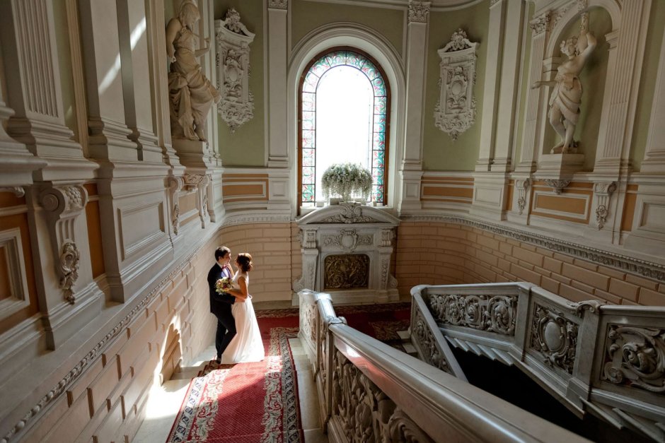 Дворец бракосочетания на английской набережной в Санкт-Петербурге
