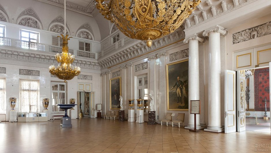 Фельдмаршальский зал зимнего дворца (143 фото)