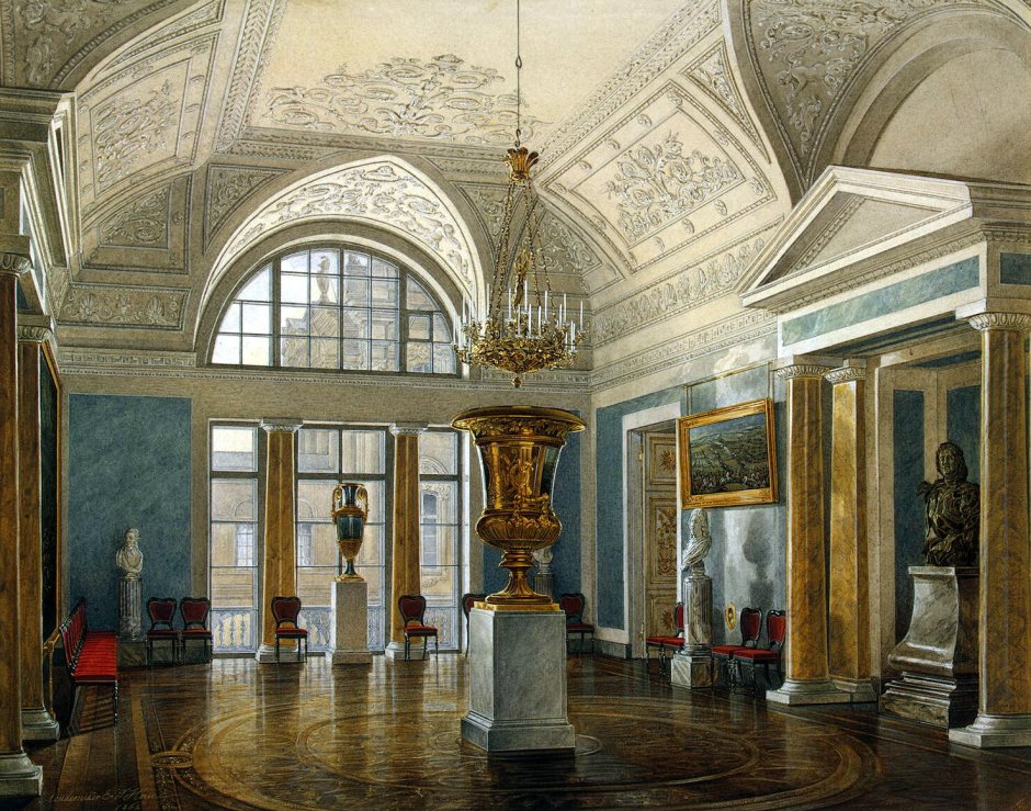 Романовская галерея зимнего дворца
