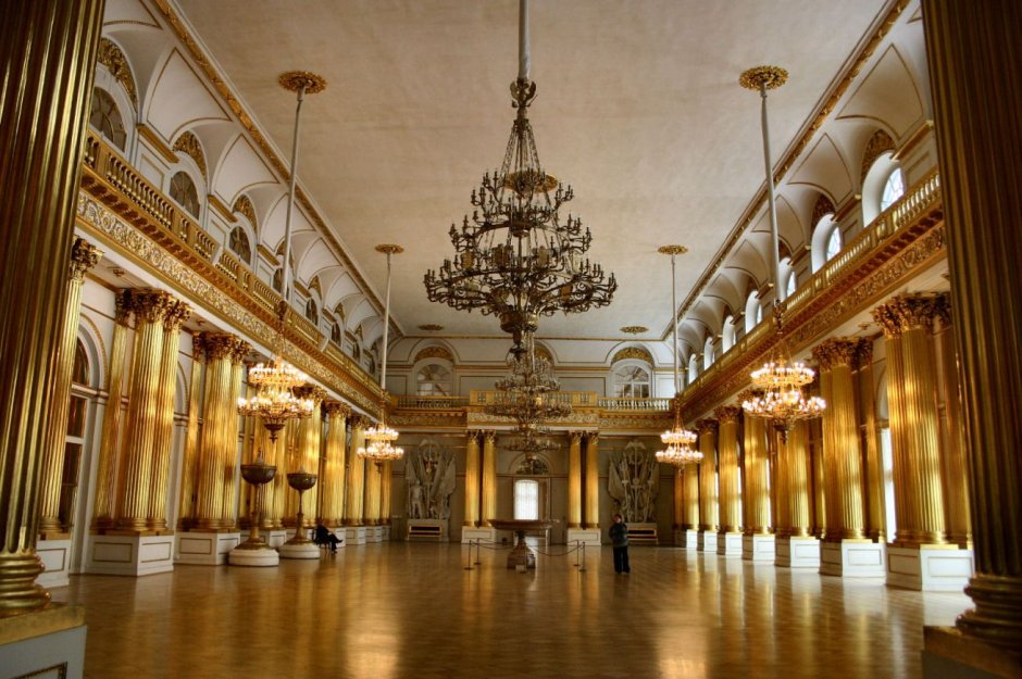 Эрмитаж Фельдмаршальский зал в Санкт-Петербурге