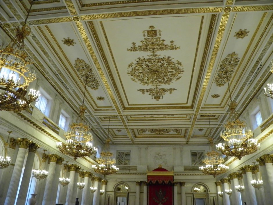 Эрмитаж Санкт-Петербург Тронный зал