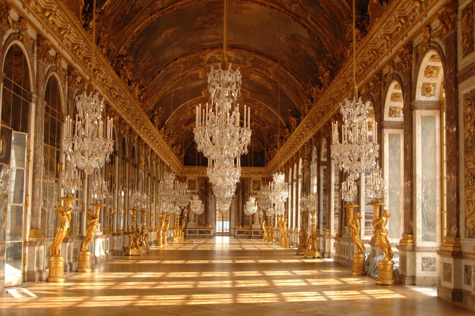 Зеркальная галерея Версальского дворца (130 фото)
