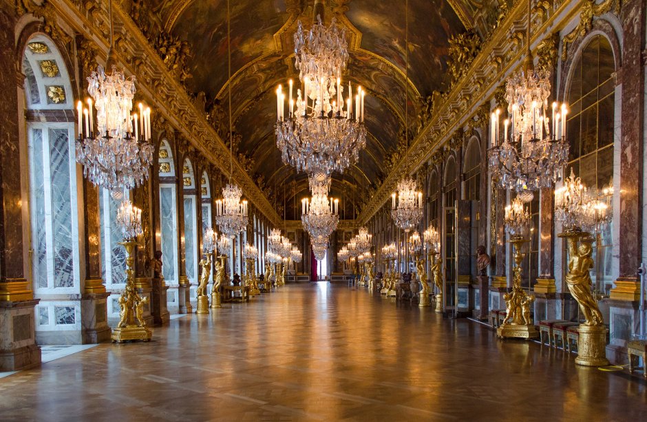 Версальский дворец зал Сатурна