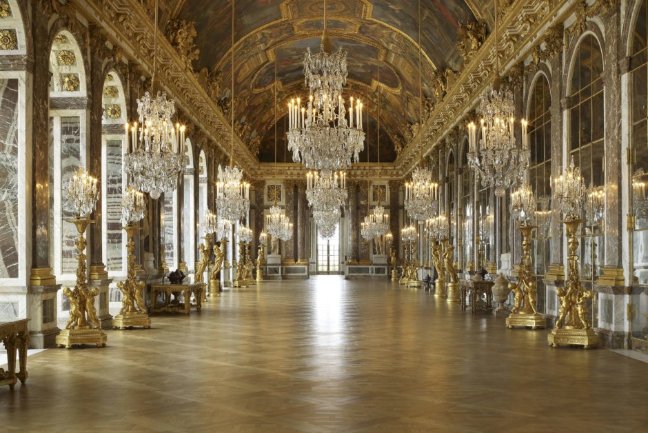 Версаль зал Людовика 14
