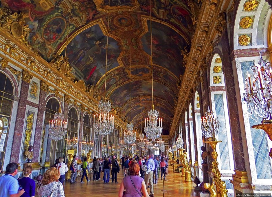 Версальский дворец галерея Людовика XIV