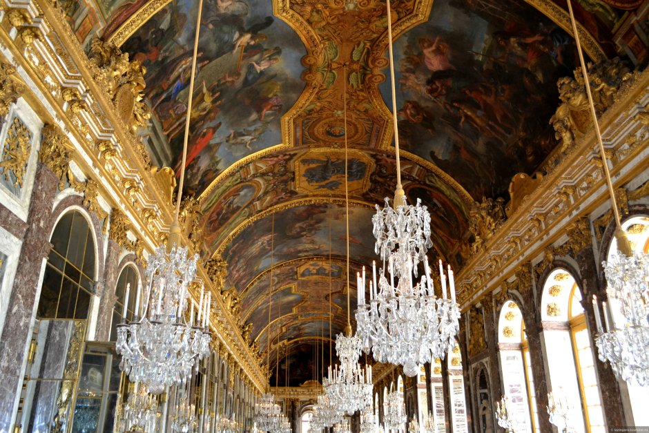 Дворец в Версале Людовик 13