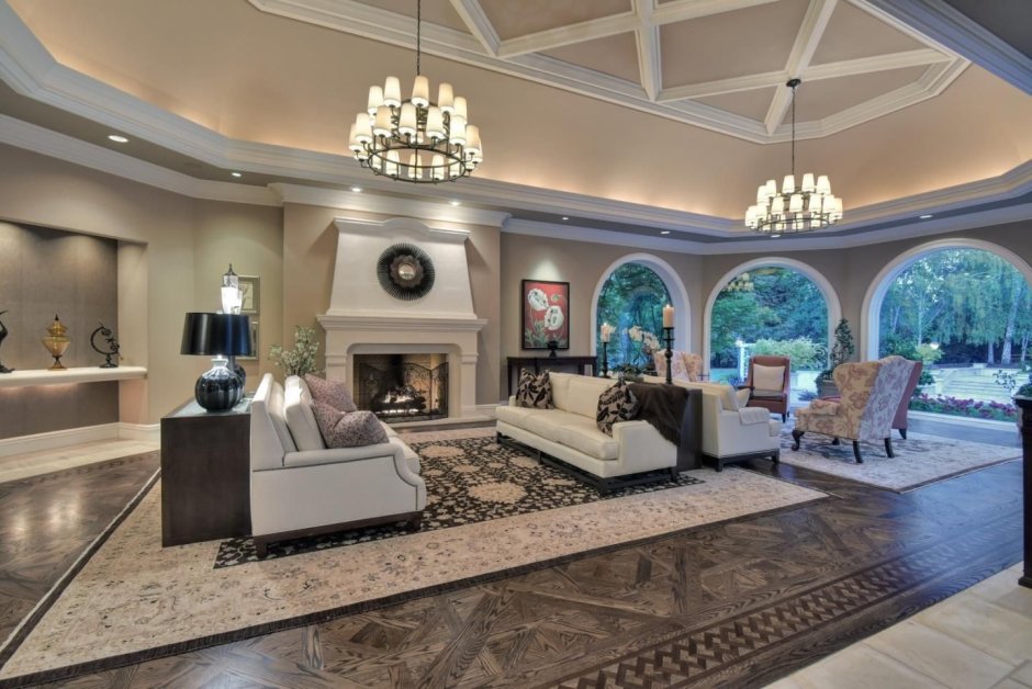 Luxury Mansion Interior зал