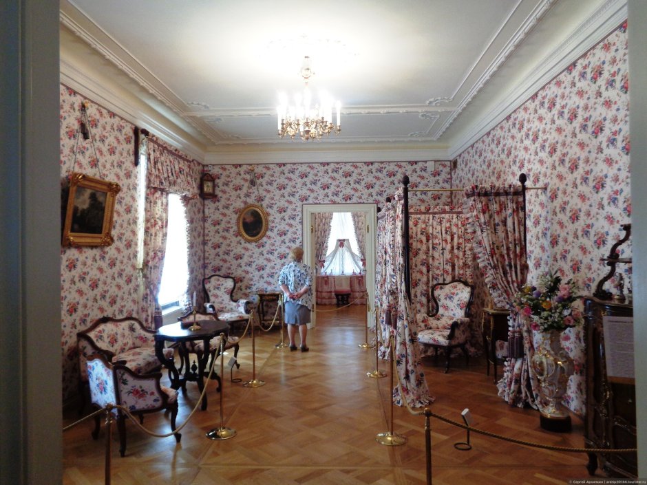 Интерьеры Меншиковского дворца в Ораниенбауме