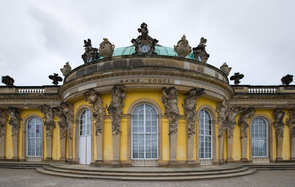Кнобельсдорф дворец Сан-Суси