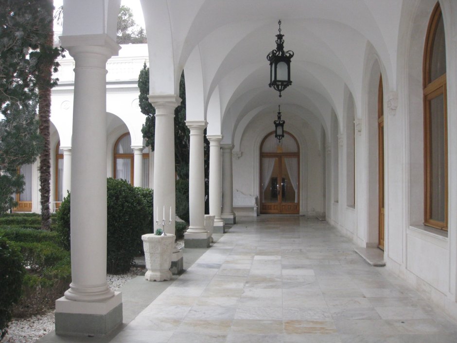 Внутренний дворик Ливадийского дворца