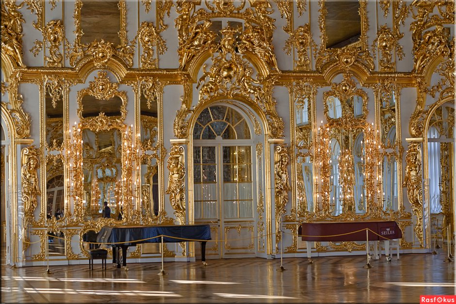 Пушкин Екатерининский дворец залы (92 фото)