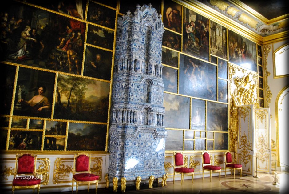 Золотая комната в Екатерининском Дворце
