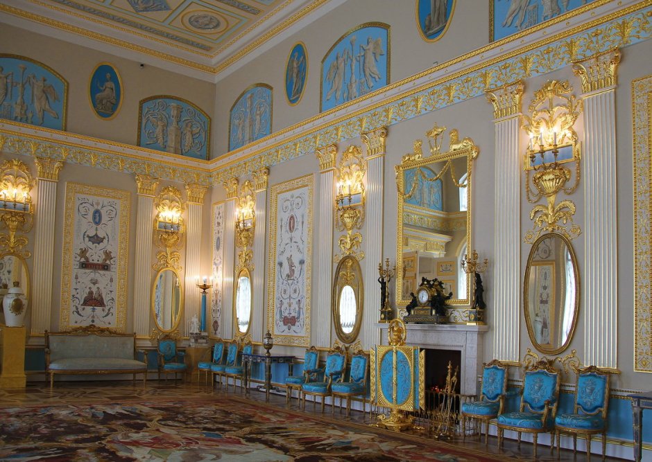 Екатерининский дворец лепнина