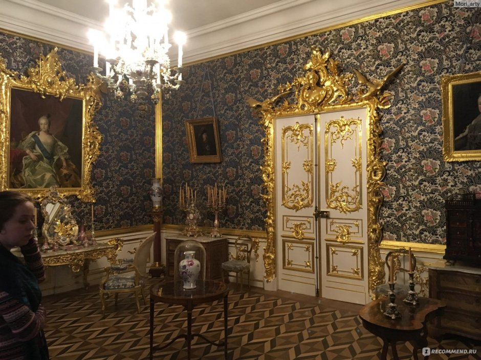 Спальня Марии Федоровны в Павловском Дворце