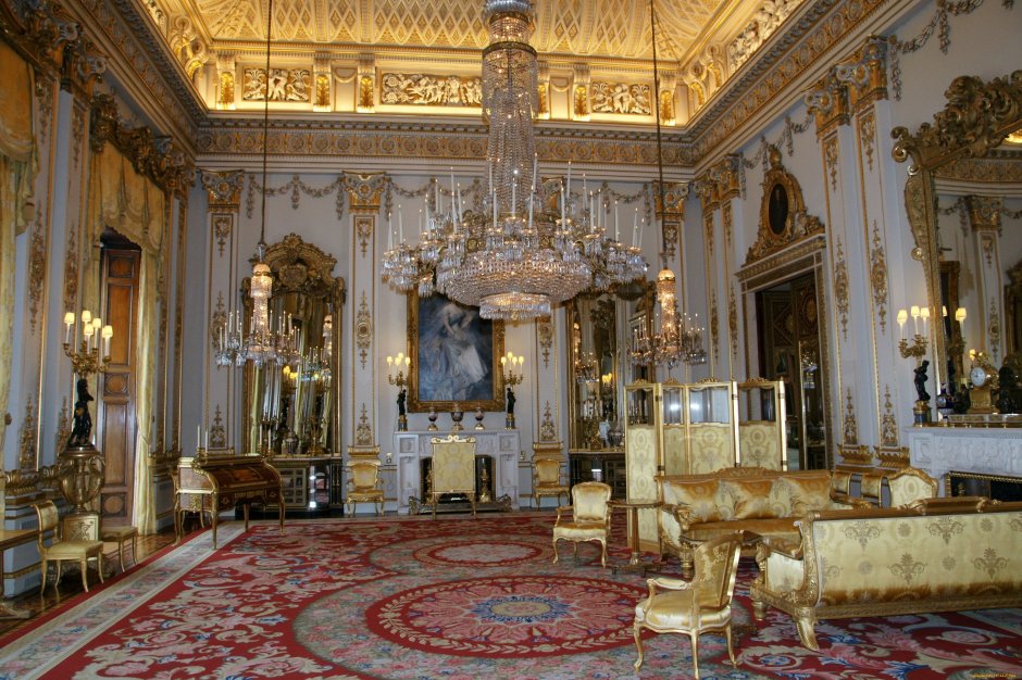 Buckingham Palace London внутри