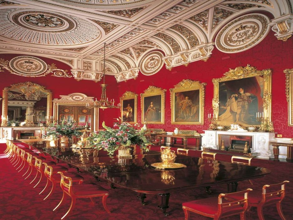 Букингемский дворец в Лондоне внутри (96 фото)