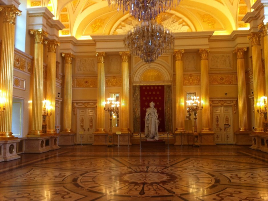 Большой Кремлевский дворец Баженова интерьер