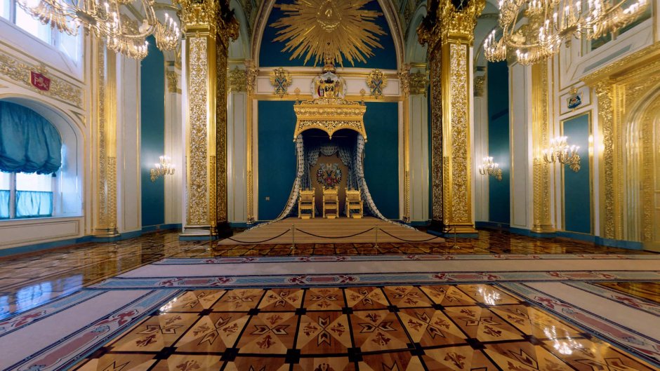 Большой Кремлёвский дворец Московский Кремль Георгиевский зал