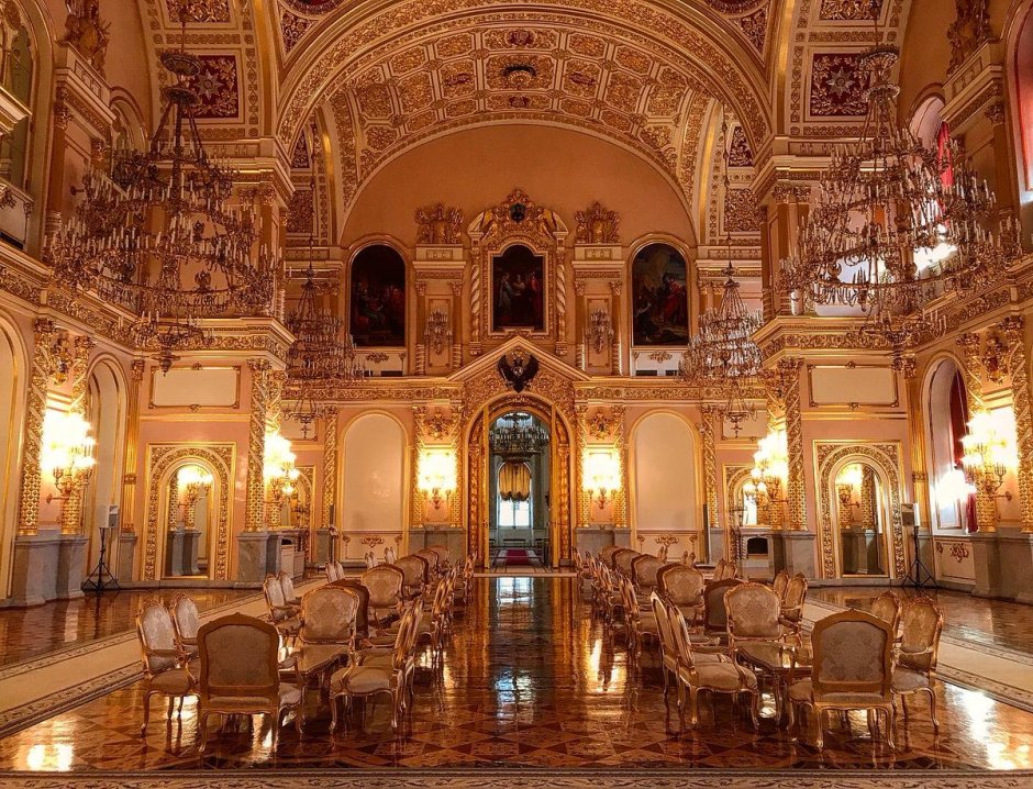 Георгиевский зал кремлевского дворца