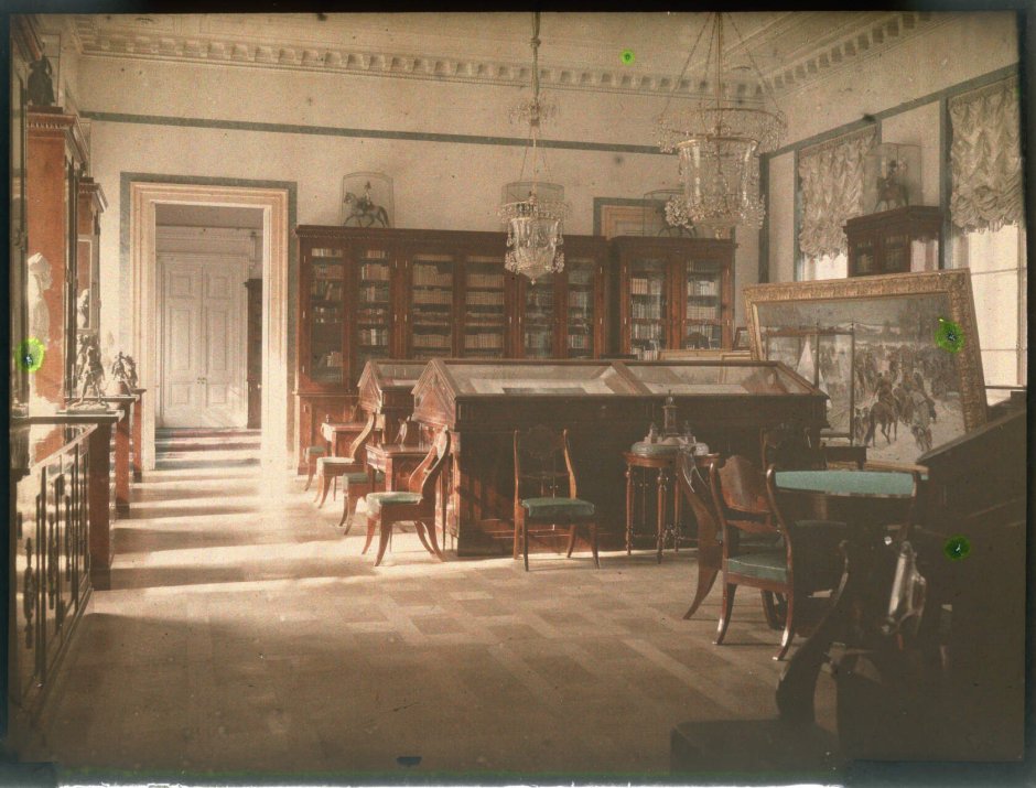 Библиотека Николая 2 в Александровском Дворце