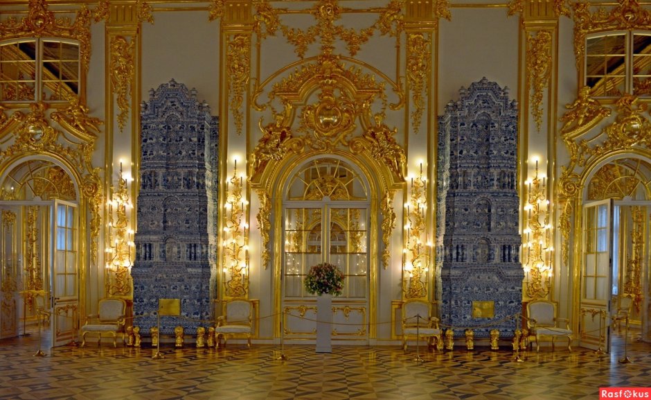 Екатерининский дворец Пушкин интерьеры