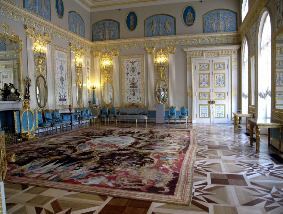 Екатерининский дворец в Санкт-Петербурге Леоновский зал