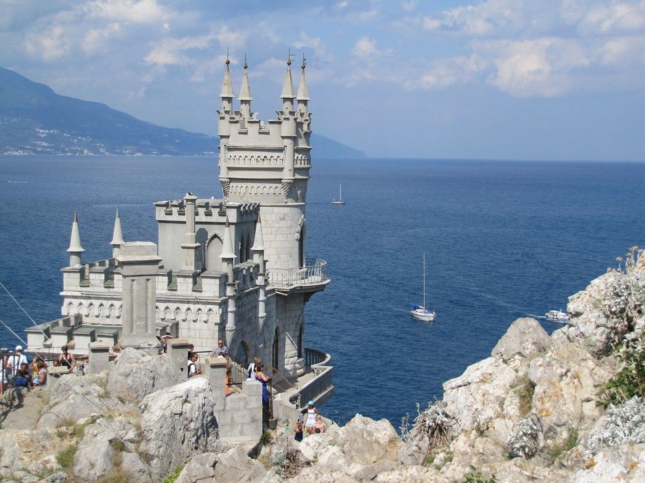 Ласточкино гнездо Крым архитектурные элементы