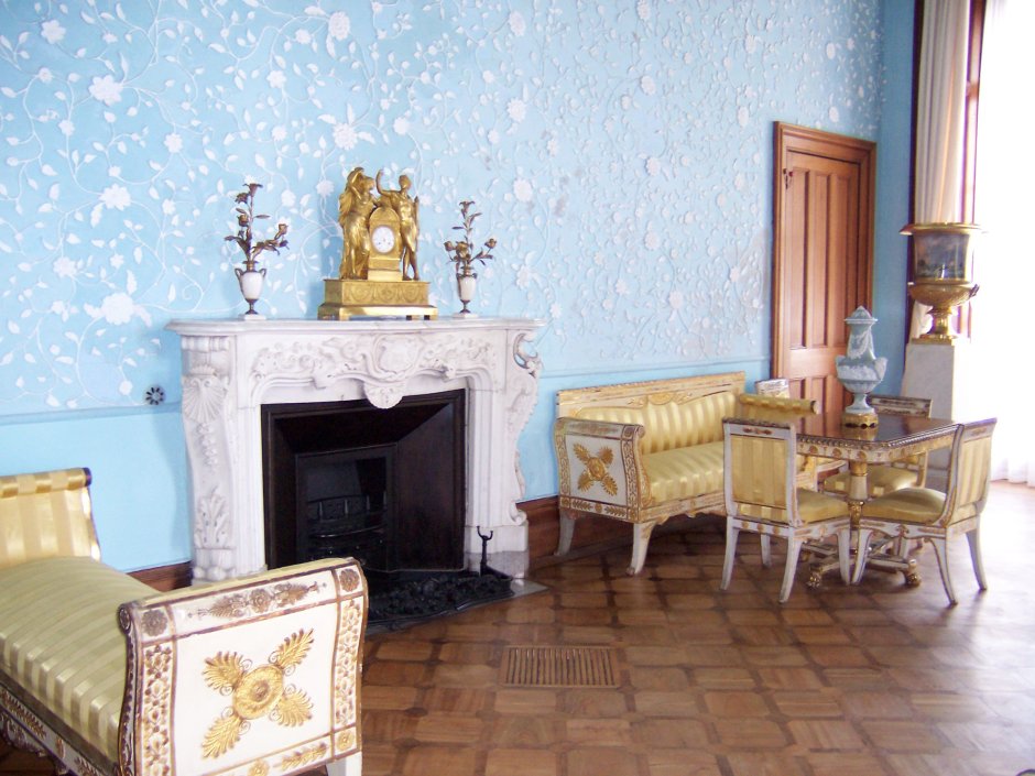 Воронцовский дворец голубая комната