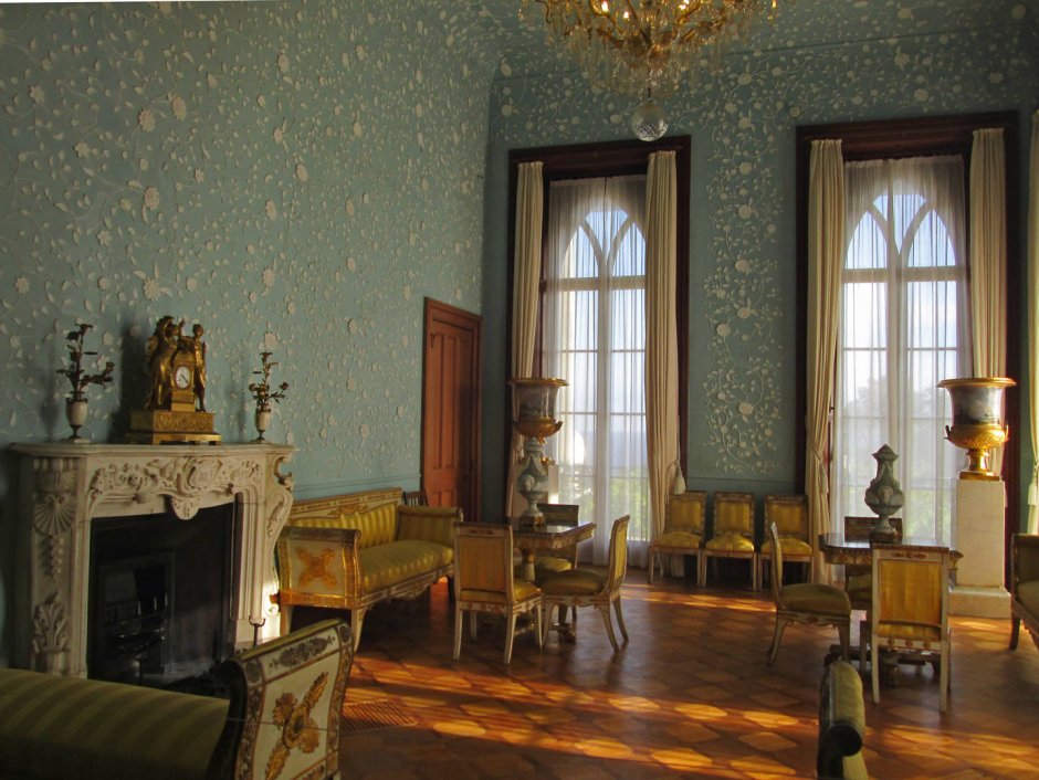 Воронцовский дворец ситцевая комната