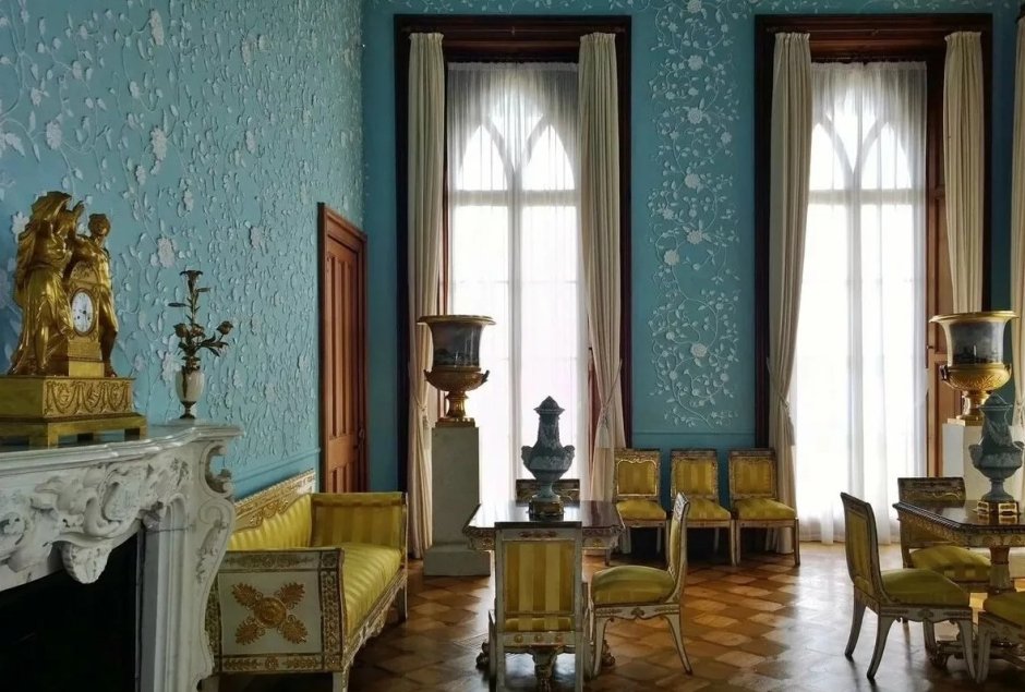 Алупкинский дворец голубая гостиная