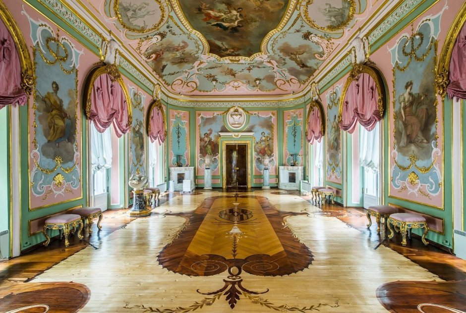 Меншиковский дворец Ораниенбаум интерьеры (95 фото)
