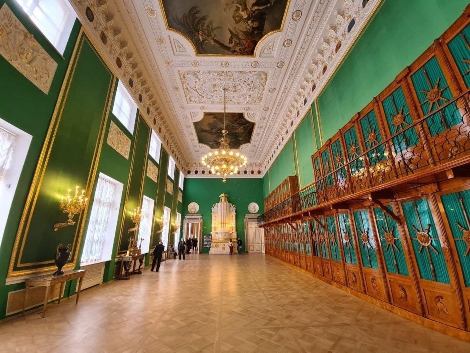 Отреставрированные залы Михайловского замка