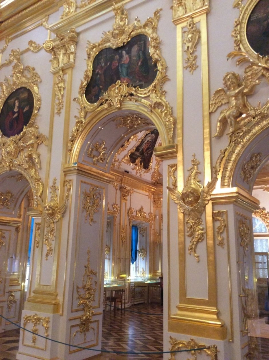 Екатерининский дворец покои Елизаветы Петровны