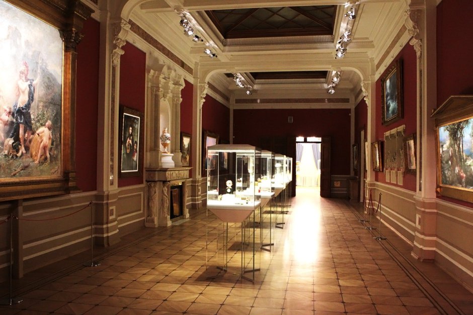 Шуваловский дворец музей Фаберже