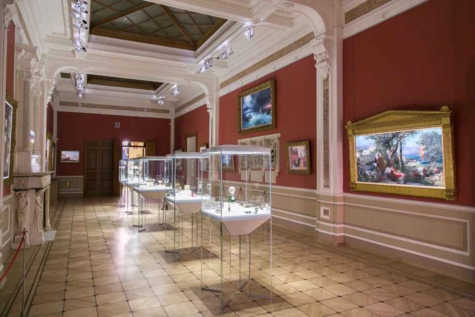 Музей Фаберже выставочный зал