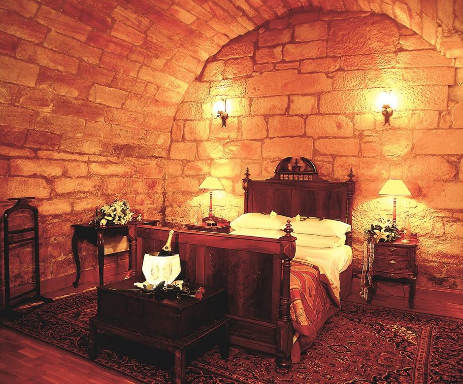 Эдинбургский замок внутри спальни