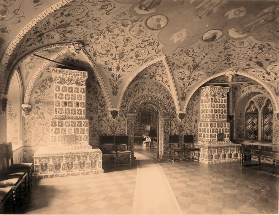 Теремной дворец Ивана Грозного интерьер