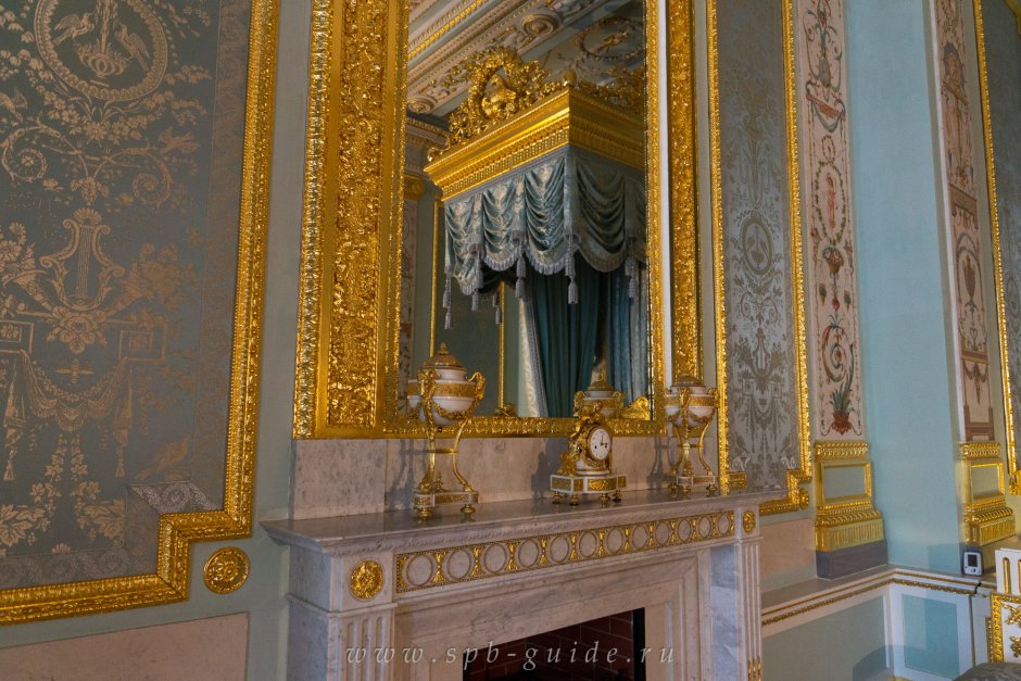 Опочивальня Марии Федоровны Екатерининский дворец
