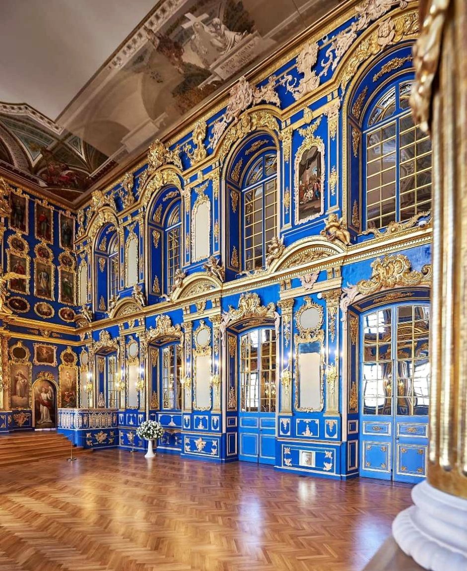 Екатерининский дворец в Царском селе внутри (93 фото)