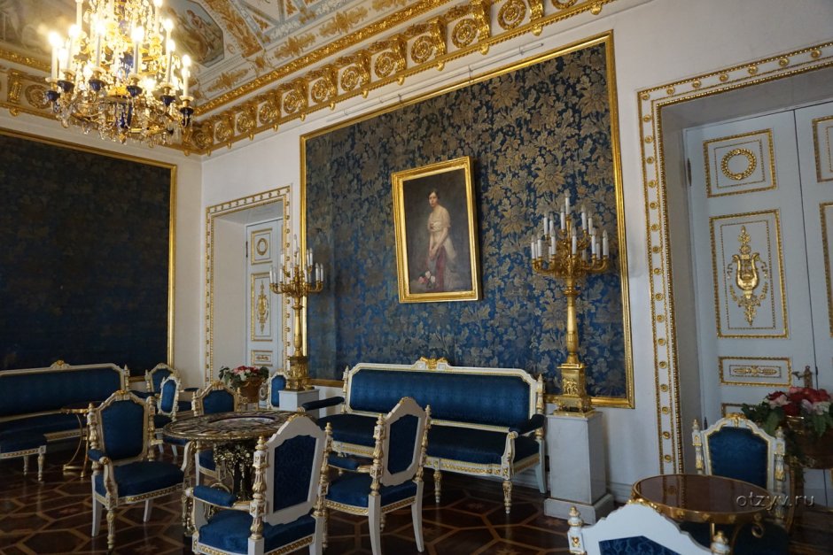 Юсуповский дворец синяя гостиная