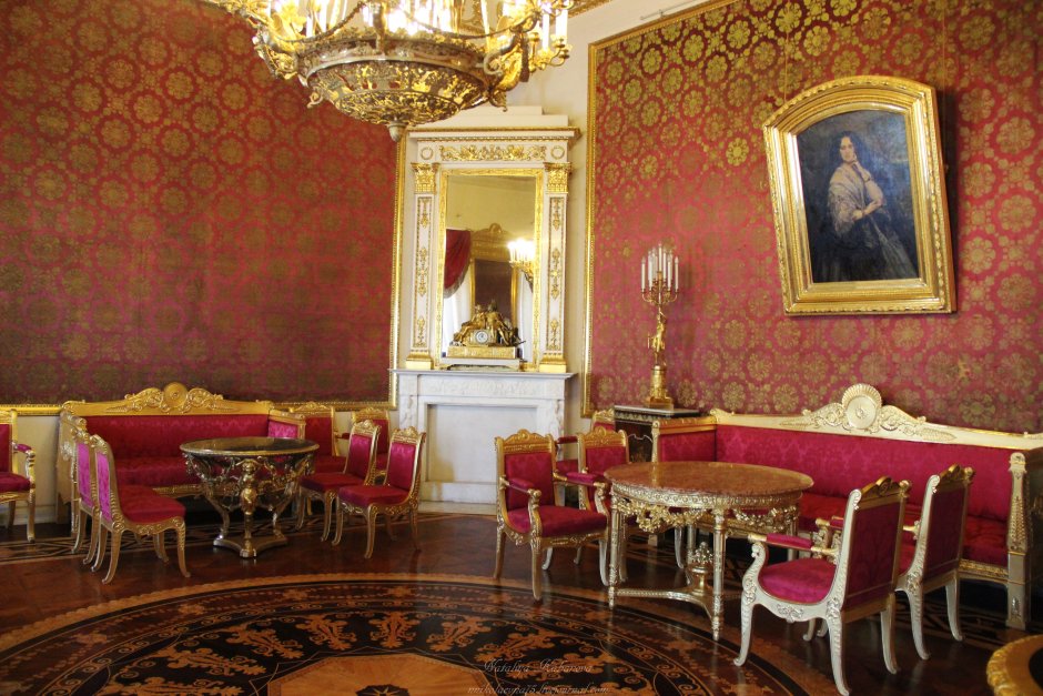 Юсуповский дворец в Санкт-Петербурге зеркальный зал