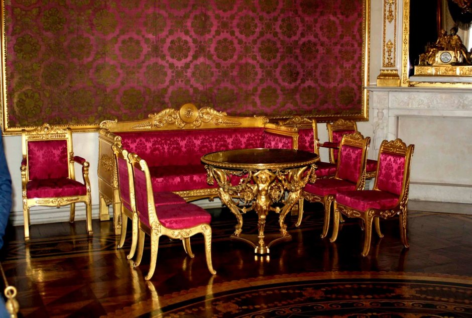 Юсуповский дворец Санкт-Петербург красная комната