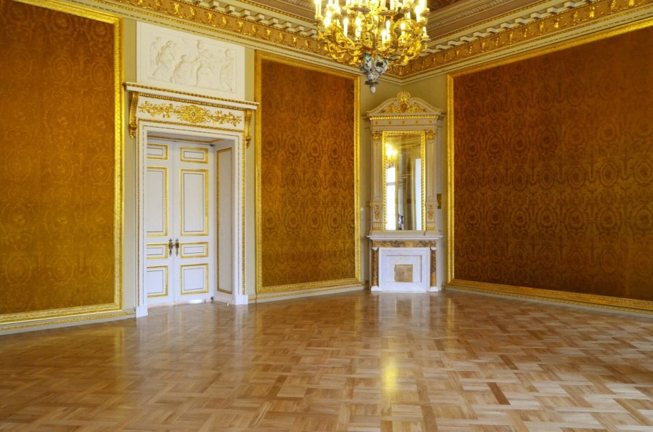 Аничков дворец желтая гостиная
